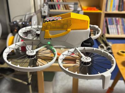 DJI FLIP (Cybertruck-style cargo drone)