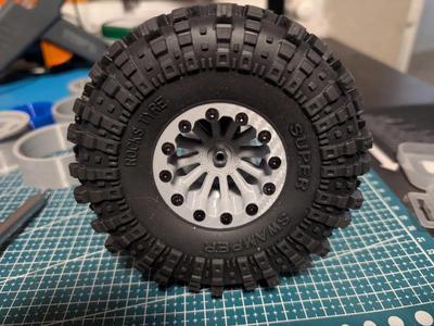 2.2 Bead-lock RC Crawler Wheel   