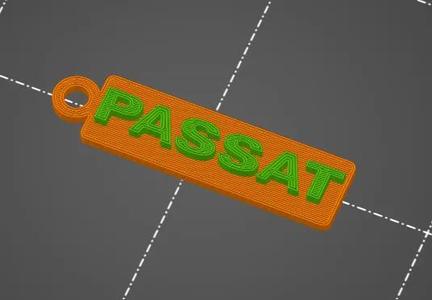 Passat Keychain   