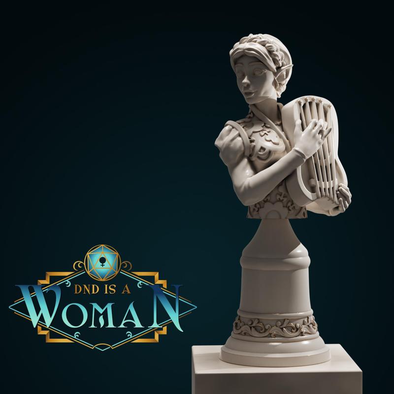 Halfling Bard - Elizabeth - Bust