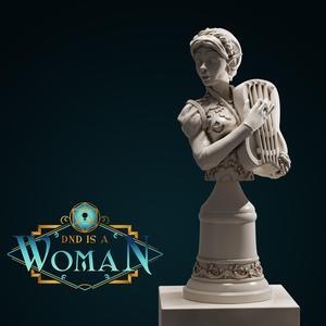 Halfling Bard - Elizabeth - Bust