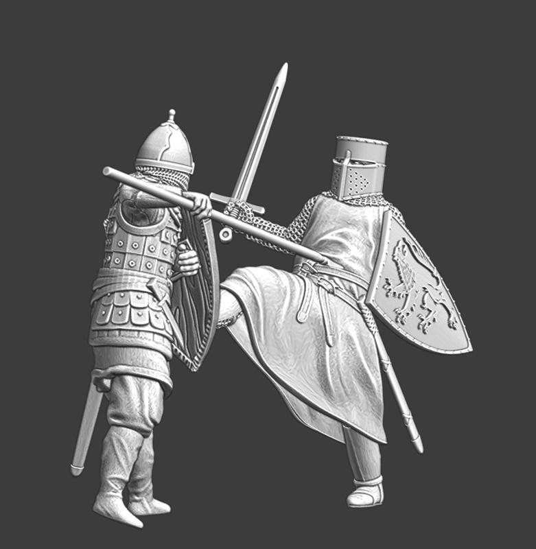  The duel  small crusader battle