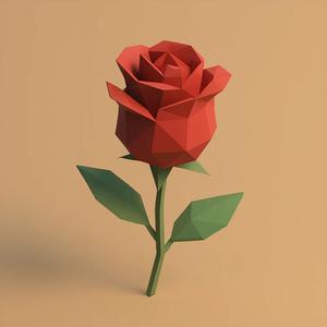 Rosa LOW POLY   