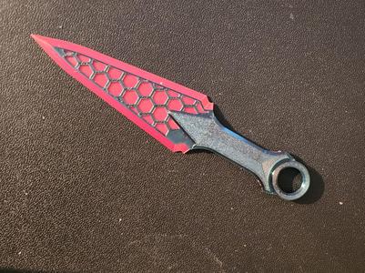Cyberpunk Kunai Knife