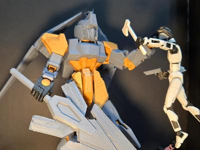 Gundam Dummy 13 frame and Armor
