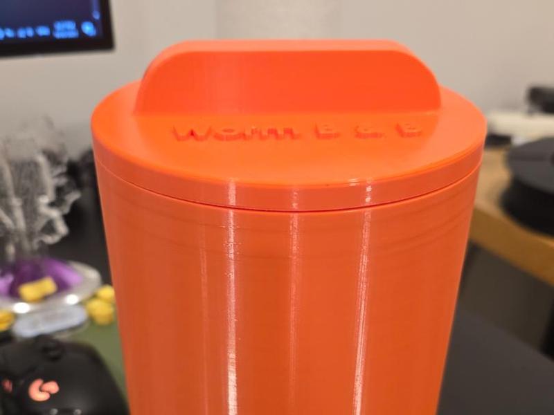 Worm farm in -ground compost bin