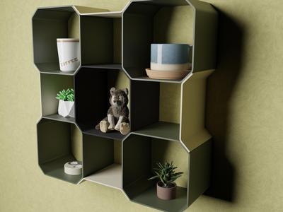 Geometric Shelf