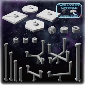 Twist Lock Rod System & Bases