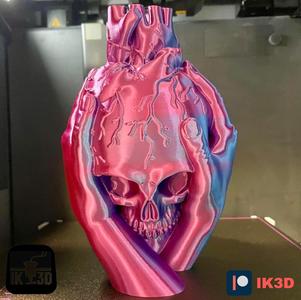 HEART BROKEN SCULPTURE - EASY PRINT