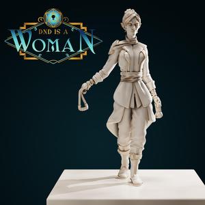 Elf Rogue - Roshia - 28/32mm and 75mm