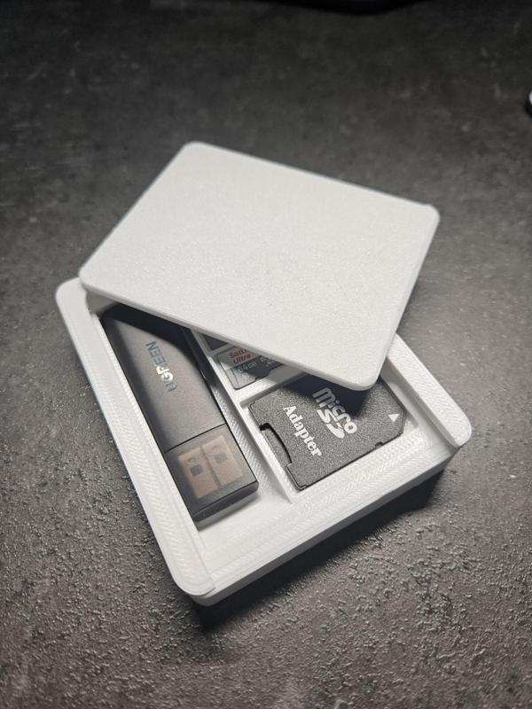 SD card and Usb drive storage box