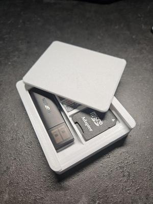 SD card and Usb drive storage box
