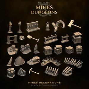 Mines Decorations Pack I :: Black Blossom Games