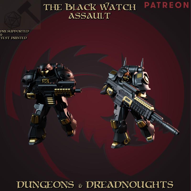 Black Watch - Anti-Magic Assault Marines- 5e Stats