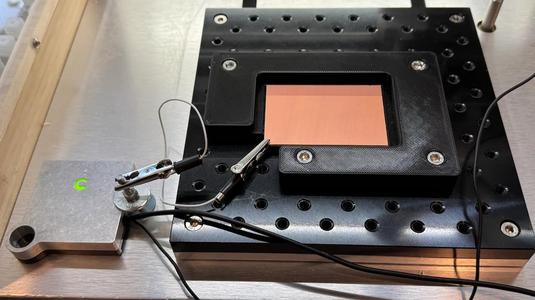 Jig for PCB copper clad   