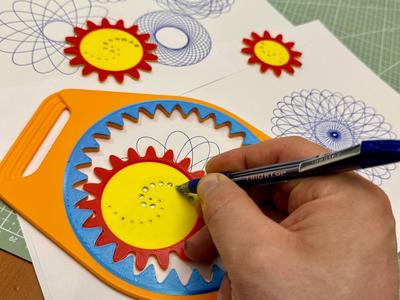 Drawing tool for geometric pattern T00