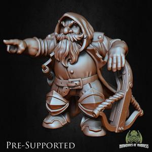 Dwarf Crossbowman 3 [PRE-SUPPORTED] Dwarf Ranger