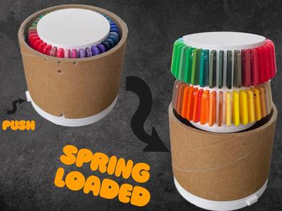 Compact filament swatch holder