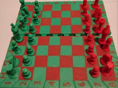 Hinged Pocket Chess Set