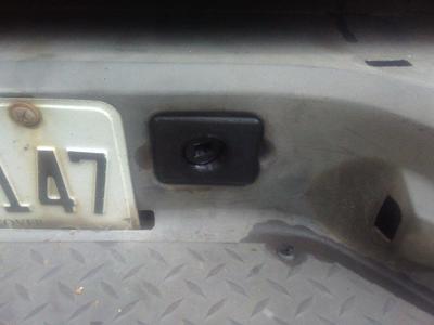 Chevy/GMC Pickup Spare Tire Hoist Bumper Cover