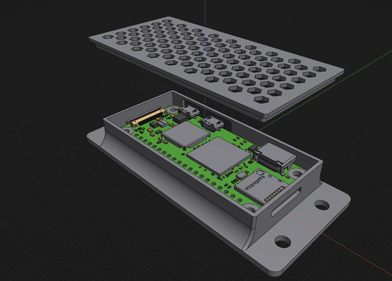Raspberry Pi Zero 2 W Ender 3 Case