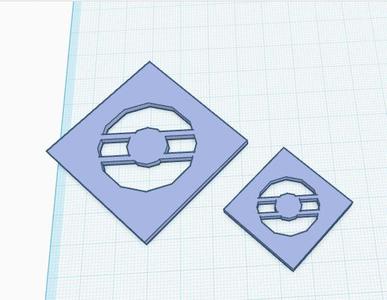 Abstract coaster
