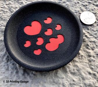 Coaster - hearts (mmu/multicolor)