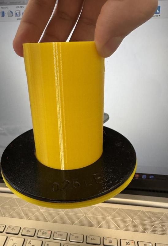Weight Holder (2in. diameter hole) for Science Olympiad Air Trajectory Event Prototype