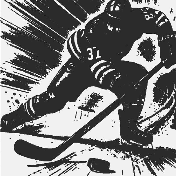 Ice Hockey Lamp/Deco With Easy Solution To Change Front !