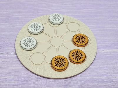 Rota (Ancient Roman Tic-Tac-Toe)