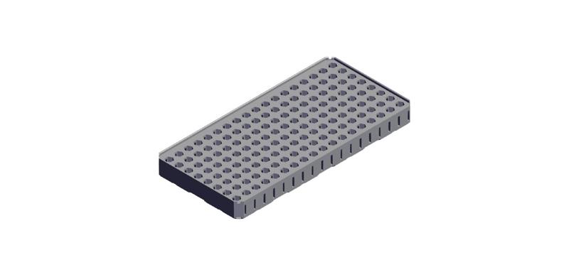 Multibin - 4x2x0.5H Hex Bit Insert.stl