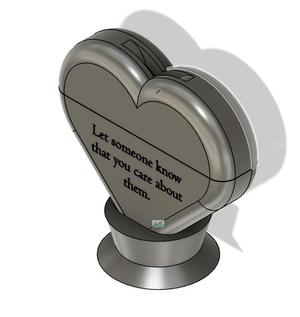 Heart Shaped Charity Box v1.0