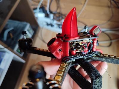 Typhon v7 HDZero camera mounts