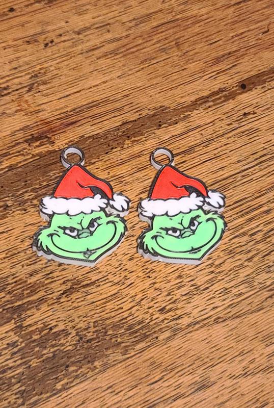 Grinch Earrings