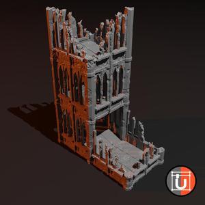SciFi Gothic Dice Tower - Updated