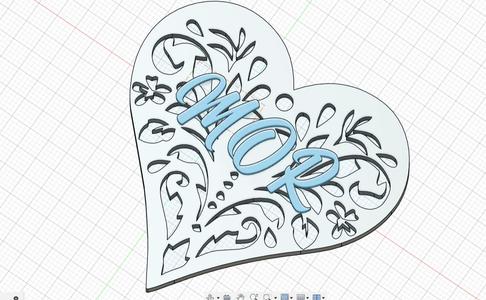 Mors dag hjerte/mothers Day Heart