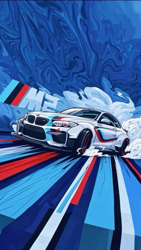 BMW M2 HueForge