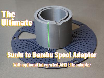 The Ultimate Sunlu-to-Bambu Spool Adapter