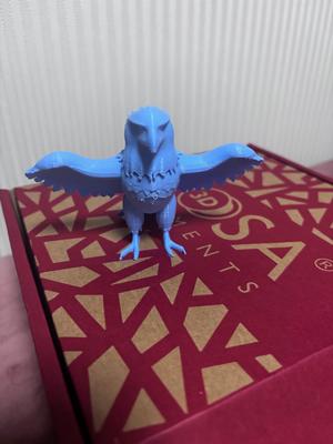 Cute eagle sculpture