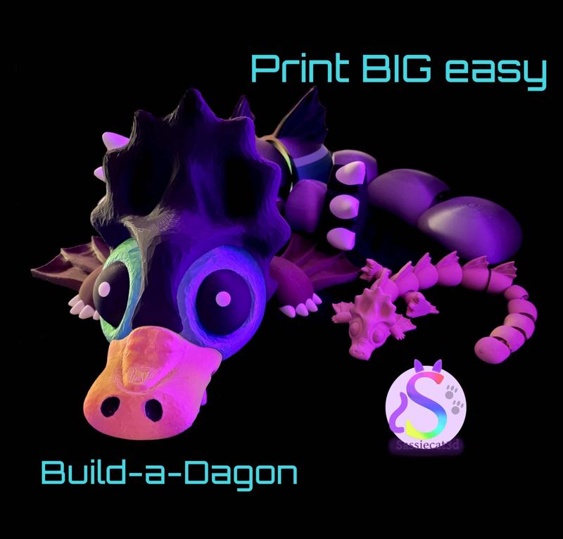 Platypusaurus Rex Build-a-dragon *Commercial Version*
