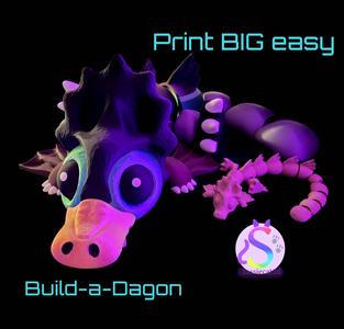 Platypusaurus Rex Build-a-dragon *Commercial Version*