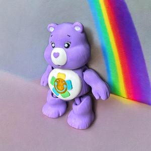 Harmony Bear, Care Bear, Flexi, Print in Place, Keychain, Articulated