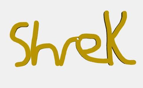 Shrek Keychain