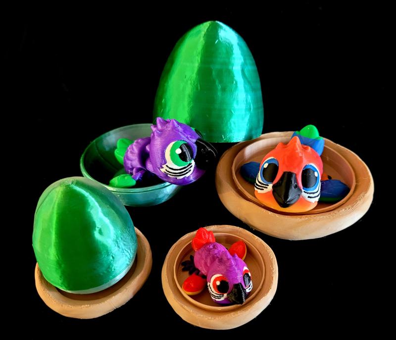 Sassie Hatchlings Parrot *Commercial Version*