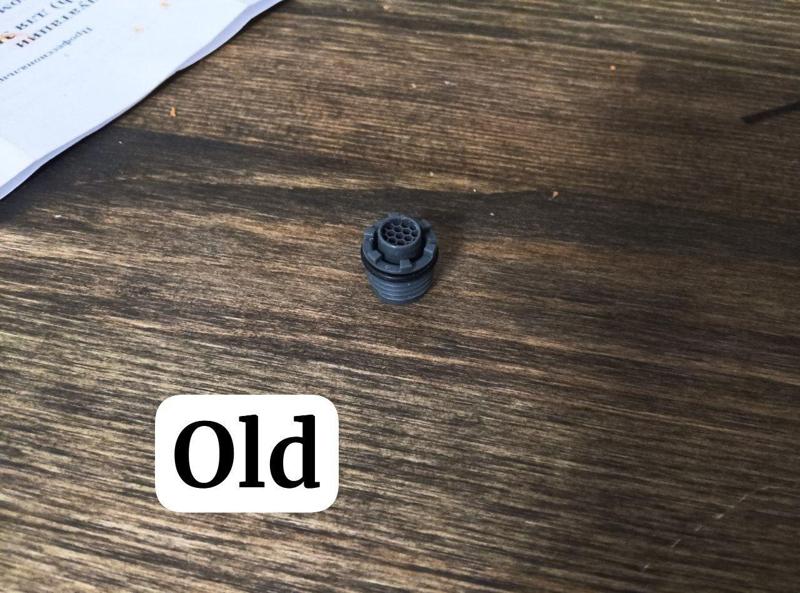 alternative to the G1/8 aerator
