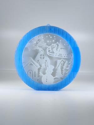 Santa Sleigh Bauble Box
