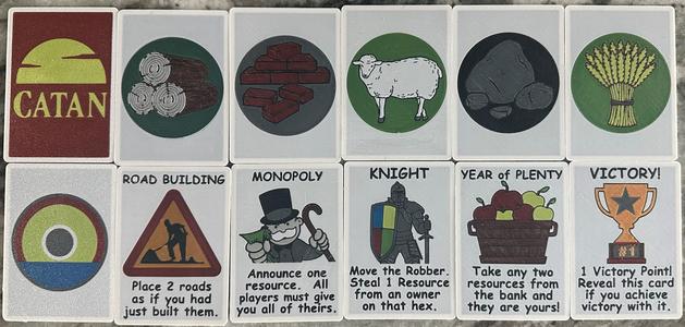 Settlers of Catan Playing Cards