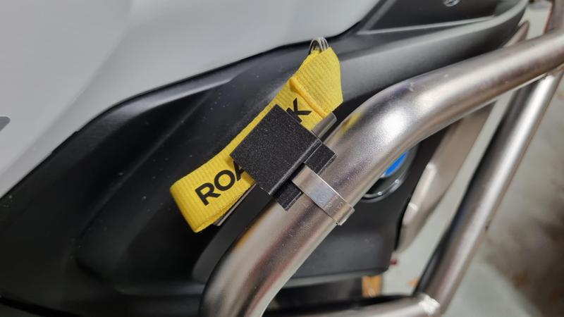 Roadlok motorcycle disc lock pin carrier