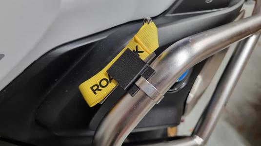 Roadlok motorcycle disc lock pin carrier