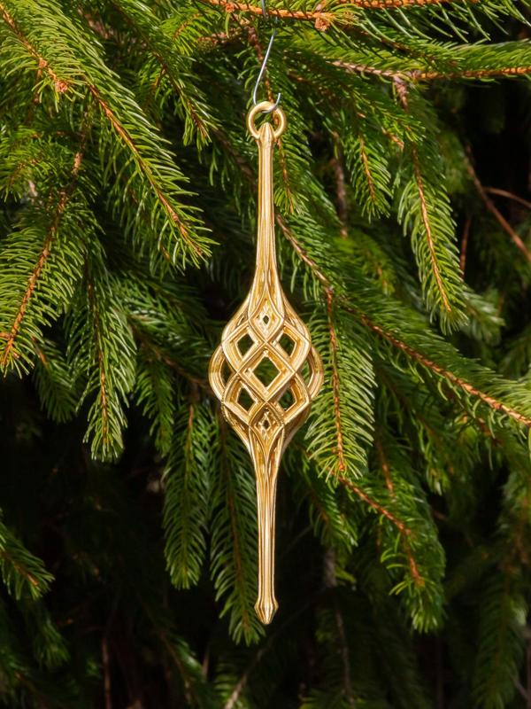Lattice Christmas Stretch Ornament 2024